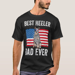 Mens Blue Heeler Dad Australian Cattle Dog Americ T-Shirt