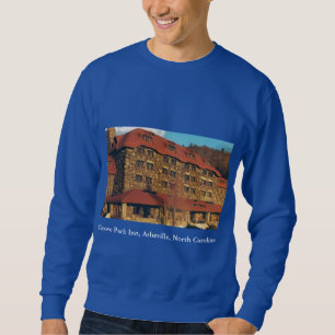Men's Blue Sweatshirt with Grove Park Inn Photo