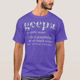 Mens Blue Tie Die Cool Geepa Like a Grandfather T-Shirt