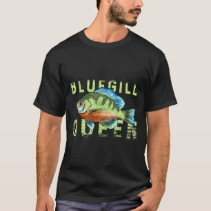 Mens bluegill queen bream brim copper nose gream T-Shirt