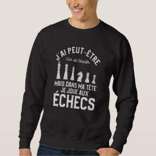Mens Board Game For A Chess Player Sweatshirt