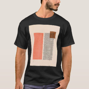 Mens Boho Abstract Shapes Mid Century Modern 3 T-Shirt