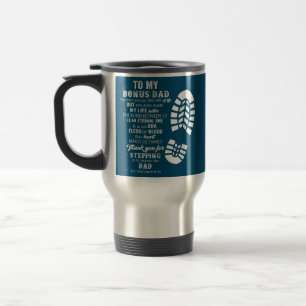 Mens Bonus Dad Father's Day Gift From Stepdad For Travel Mug