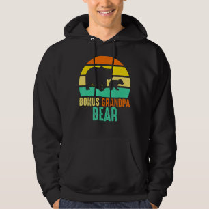 Mens Bonus Grandpa Bear Step Grandpa Hoodie