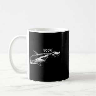 Mens Boop Shark Meme Shark Humour Funny Hand Boop Coffee Mug