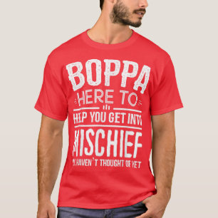 Mens Boppa Tee from Grandchildren Funny Grandfath