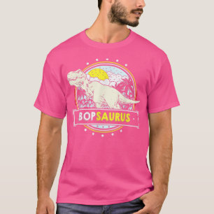 Mens BopSaurus T Re Dinosaur for Men Funny Fathers T-Shirt