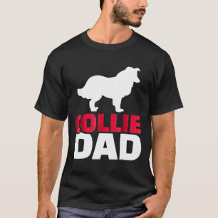 Mens Border Collie Dad T-Shirt