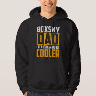 Mens Boxsky Dad  Like a Regular Dad but Cooler Hoodie