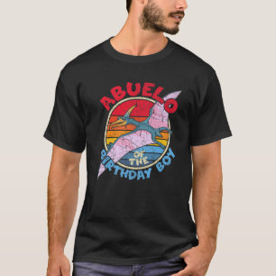 Mens Boy Birthday I Abuelo I Pterodactylus I Famil T-Shirt