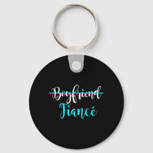 Mens Boyfriend Future Husband Couple Engagement Key Ring