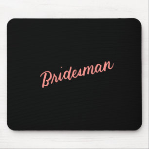 Mens brautmann matching bridal shower gift friend mouse mat