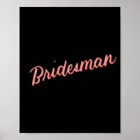 Mens brautmann matching bridal shower gift friend