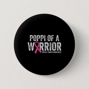 Mens Breast Cancer Awareness Month Pink Ribbon Pop 6 Cm Round Badge