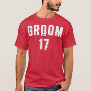 Mens Bride Groom s Couples Matching His Hers Weddi T-Shirt