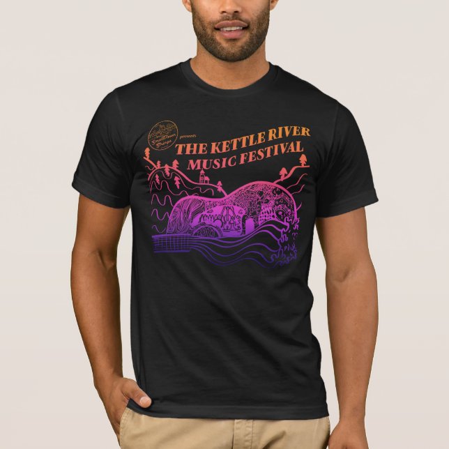Men's Bright Official KRMF LOGO Tee (Front)