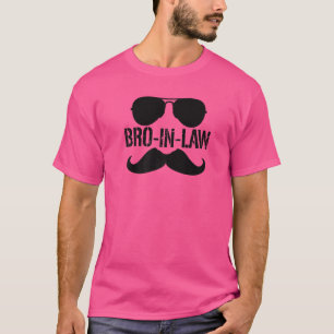 Mens Bro In Law Bachelor Party Brother In Law Matc T-Shirt