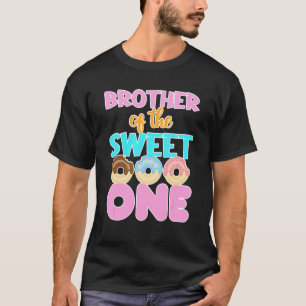 Mens Brother Of The Sweet One  First Birthday Donu T-Shirt