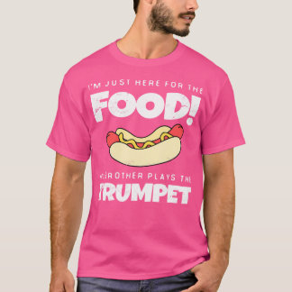 Mens Brother Sister Marching School Band Trumpet T-Shirt