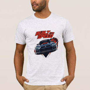 Men's Built for Speed Racing Sports Car T-Shirt