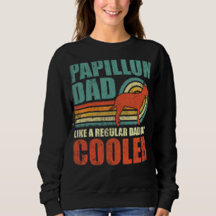 Mens Bull Terrier Dad Like A Regular Dad But Coole Sweatshirt