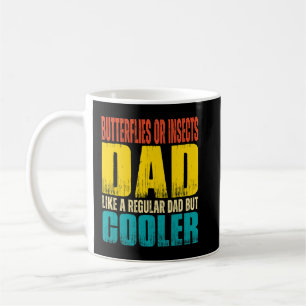 Mens Butterflies or insects Dad Like a Regular Dad Coffee Mug