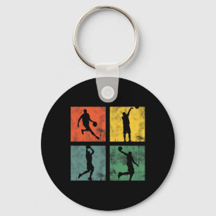 Mens Bysketbyll Player Fun For Bysketbyll Players Key Ring