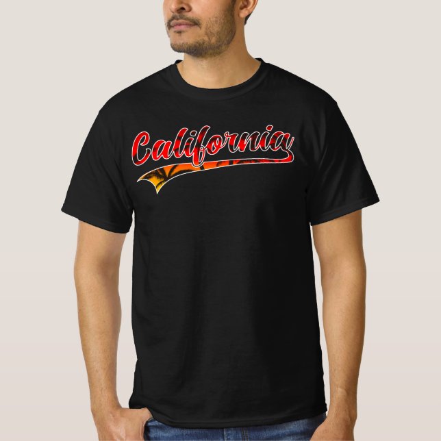 Men's California Sunset T-Shirt (Front)