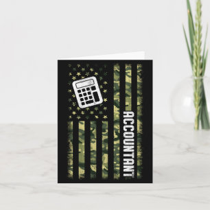Mens Camo Aamerican Flag Usa Camouflage Patriotic Card