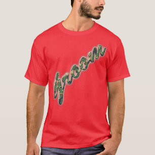 Mens Camo Groom T-Shirt