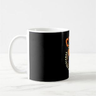 Mens camp counsellor surviving on 4 hours of sleep coffee mug