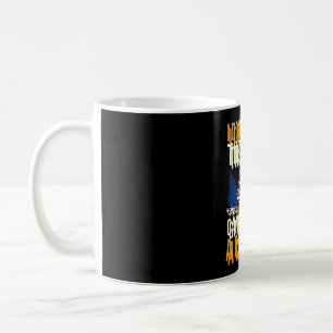 Mens camping bonfire camp life forest camper coffee mug
