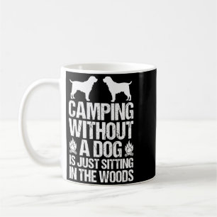 Mens Camping Bonfire Camp Life Forest Camper Coffee Mug