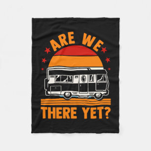 Mens camping bonfire camp life forest camper fleece blanket