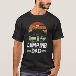 Mens Camping Dad Camper Caravan Camping 11 T-Shirt