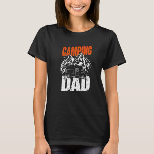 Mens Camping Dad Camper Caravan Camping 1 T-Shirt