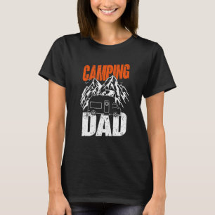 Mens Camping Dad Camper Caravan Camping 1 T-Shirt
