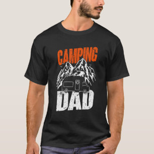 Mens Camping Dad Camper Caravan Camping 1 T-Shirt