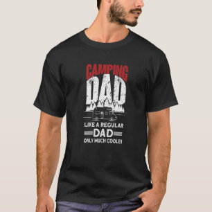 Mens Camping Dad Camper Caravan Camping 9 T-Shirt