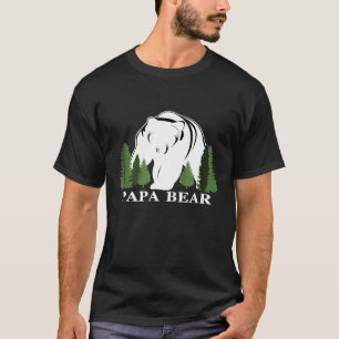 Mens Camping Papa Bear T-Shirt