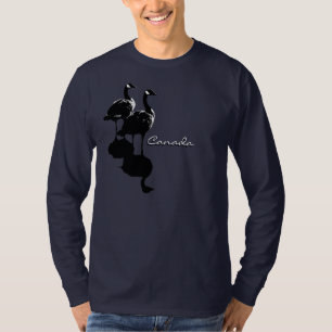 Men's Canada Goose Shirt Long Sleeve Canada Tee