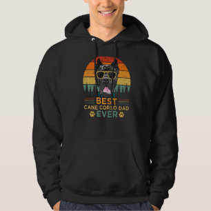 Mens Cane Corso Dog Vintage Best Cane Corso Dad F Hoodie