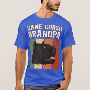 Mens Cane Corso Grandpa Dog Owner Cane Corso Prem T-Shirt