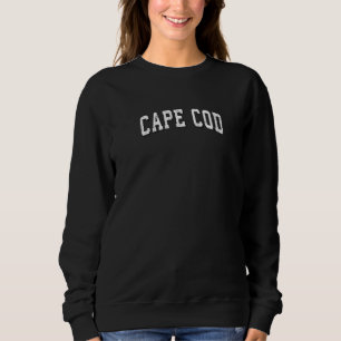 Mens Cape Cod Massachusetts Vintage Athletic Sport Sweatshirt