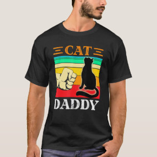 Mens Cat Daddy Vintage  Cat Daddy Father's Day 3 T-Shirt