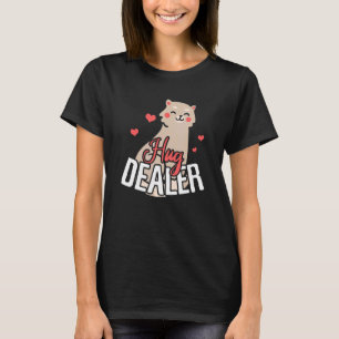 Mens Cat Hug Dealer 1 T-Shirt