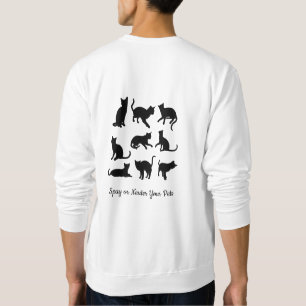 Mens Cat Sweatshirt