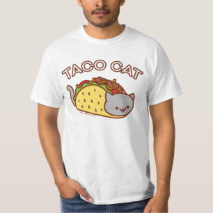 Men's Cat T-Shirt - "TACO CAT" - El Cheapo
