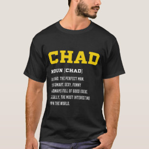Mens Chad - Family Name Gift T-Shirt