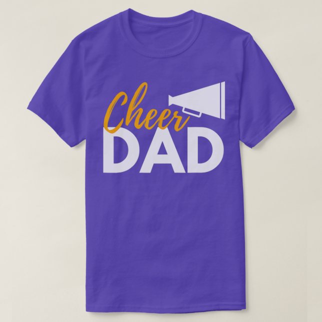Mens Cheer Dad  Cheerleading Cheerleader Dad Cheer T-Shirt (Design Front)